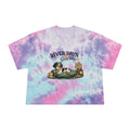 Dachshund River Days Women's Tie-Dye Crop Tee
