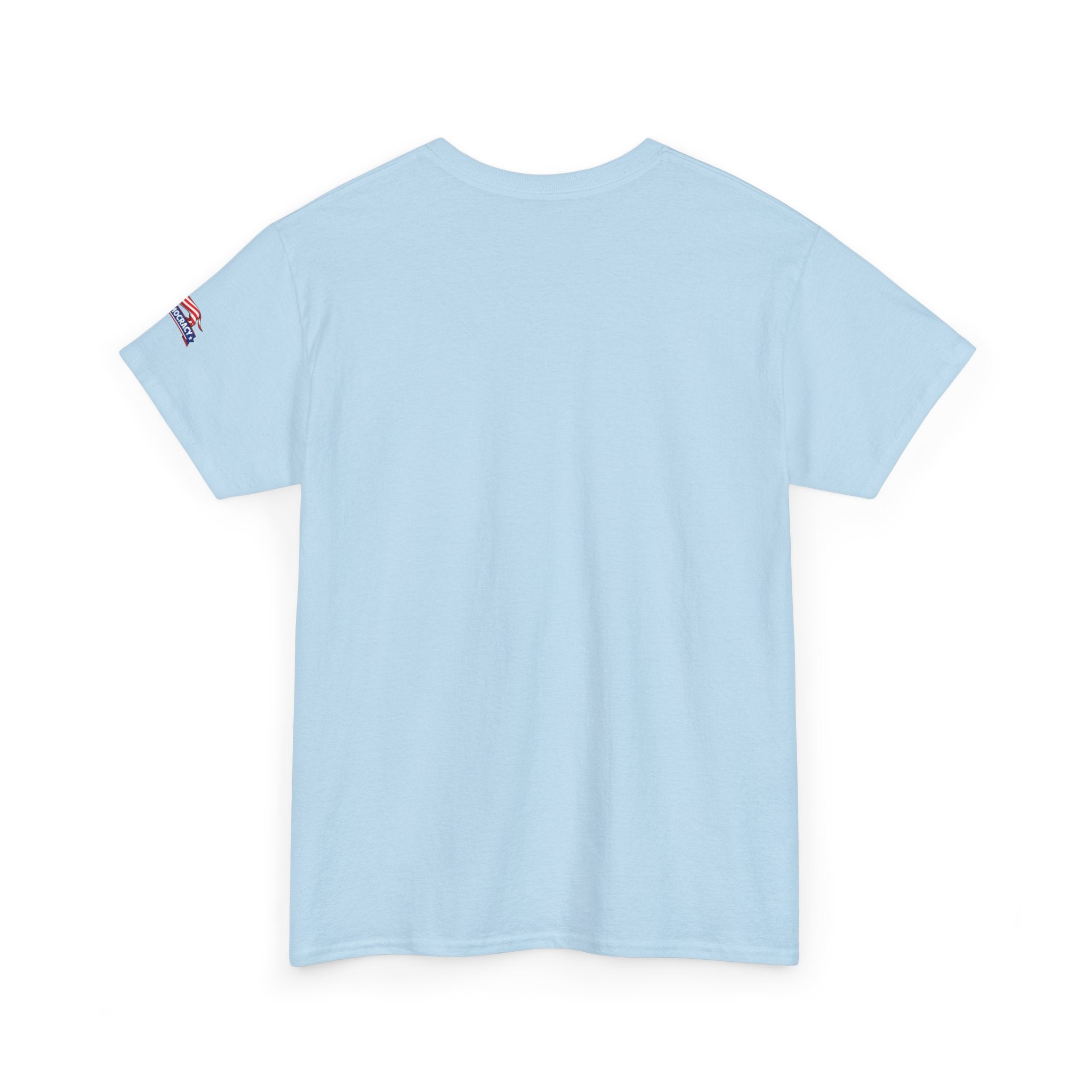 T-Shirt — 'Dachmocracy' American Flag Dachshund Patriotic Tee