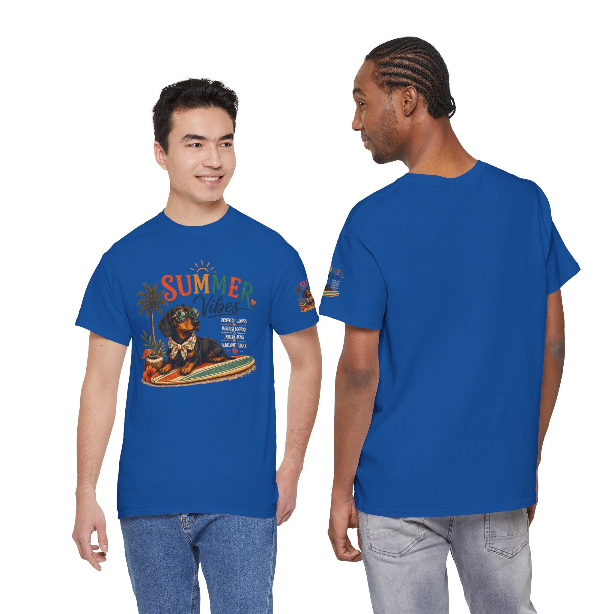 Dachshund Summer T-Shirt – Summer Vibes Wiener Dog Gift Tee