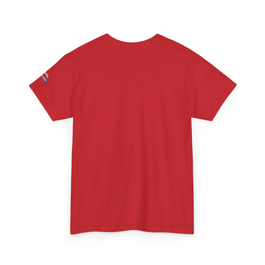 T-Shirt — 'Dachmocracy' American Flag Dachshund Patriotic Tee
