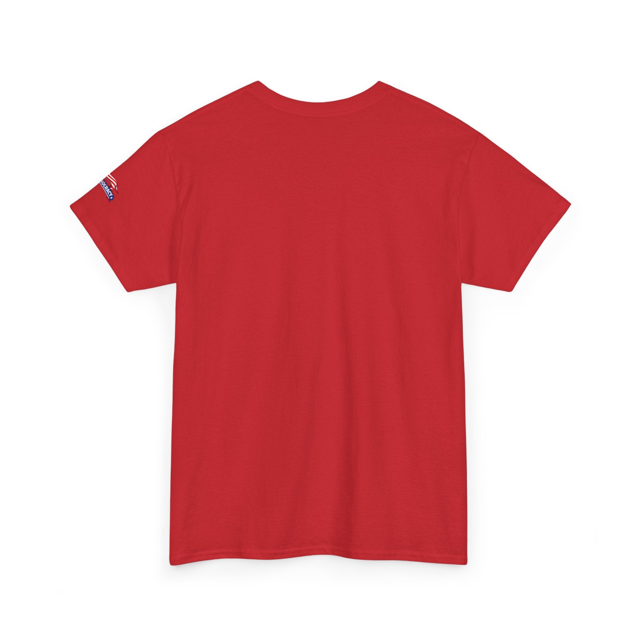 T-Shirt — 'Dachmocracy' American Flag Dachshund Patriotic Tee