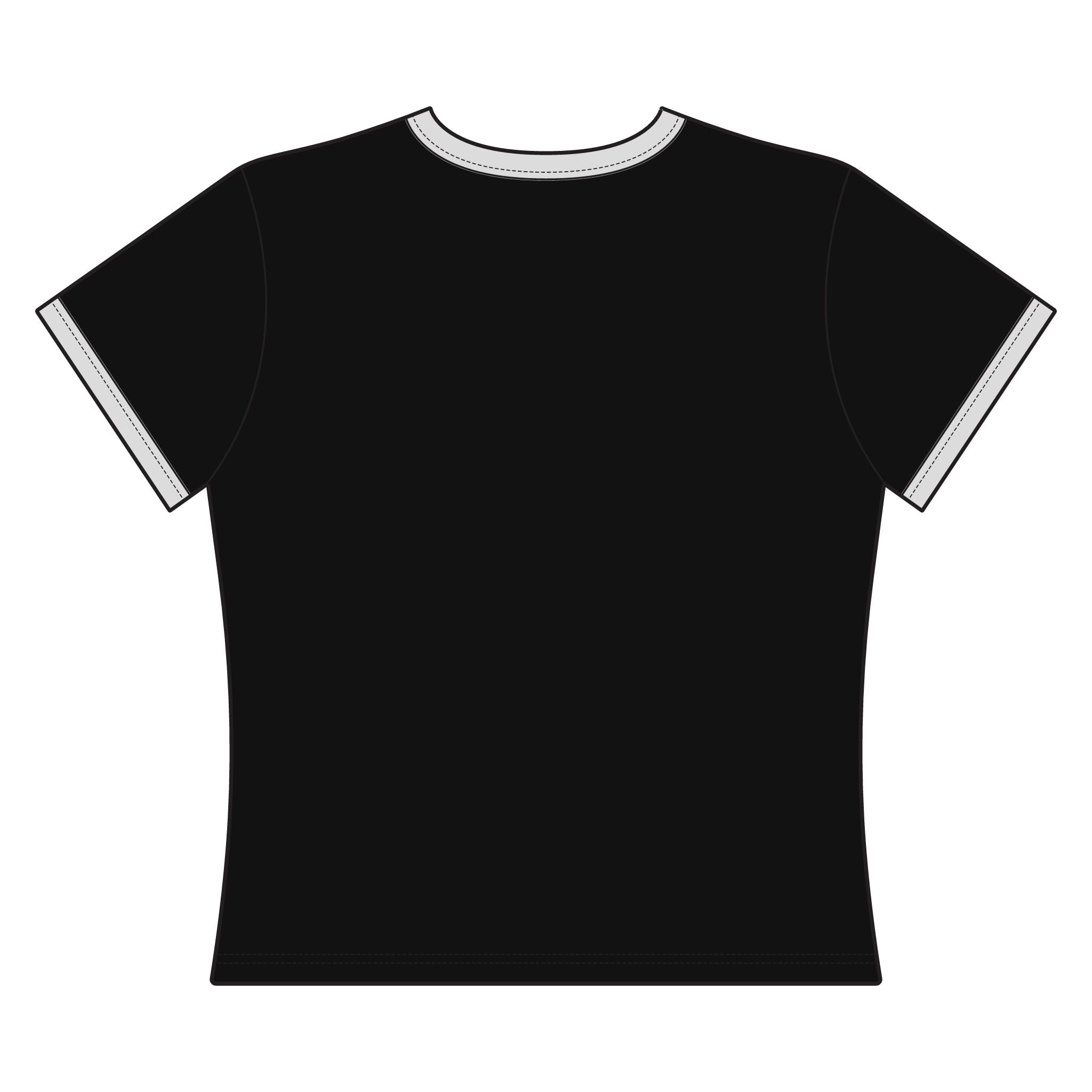 Patriotic Dachshund Women's Ringer Tee