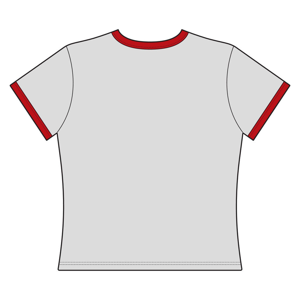 Patriotic Dachshund Women's Ringer Tee