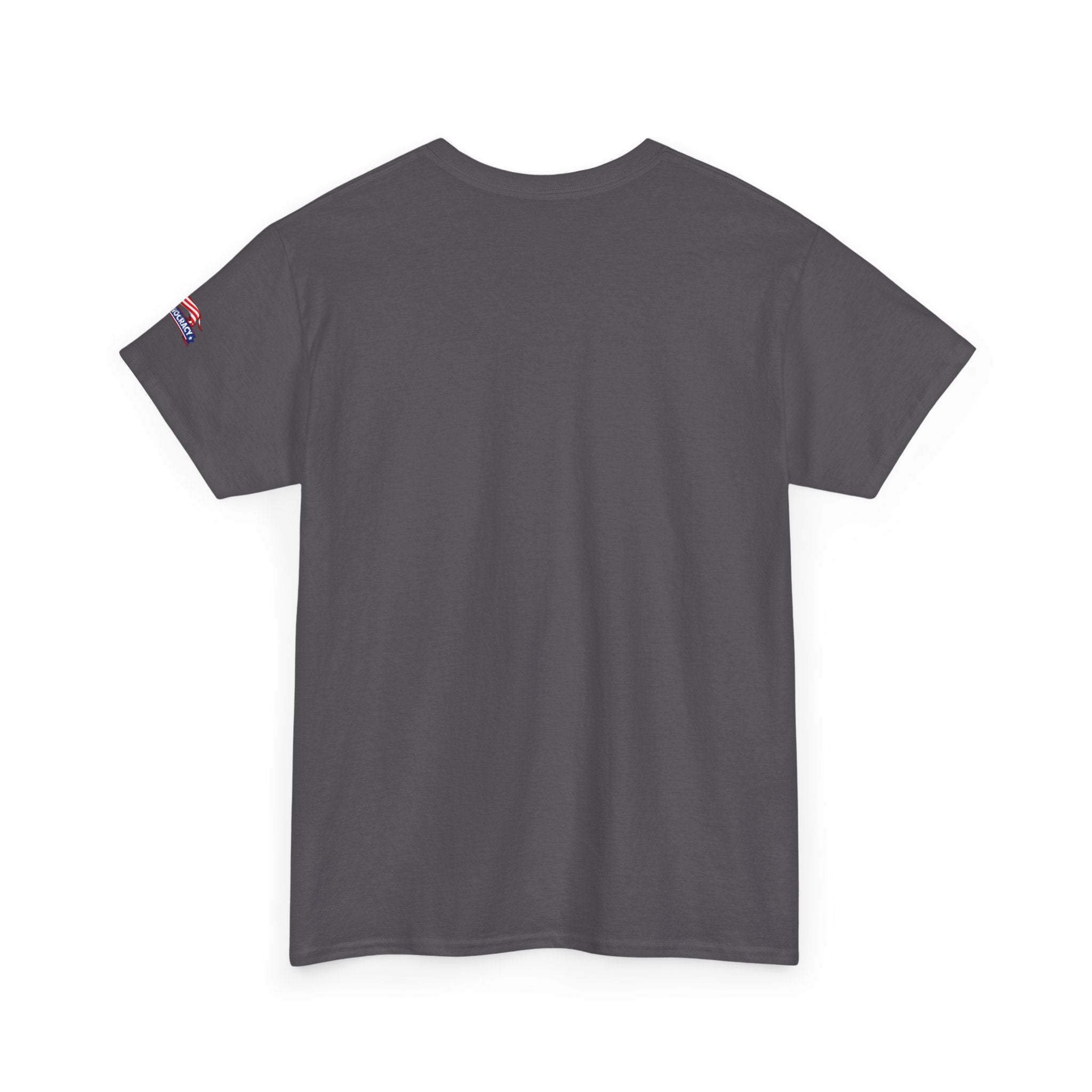 T-Shirt — 'Dachmocracy' American Flag Dachshund Patriotic Tee